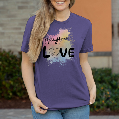 Damen T-Shirt Hobby Horse - LOVE