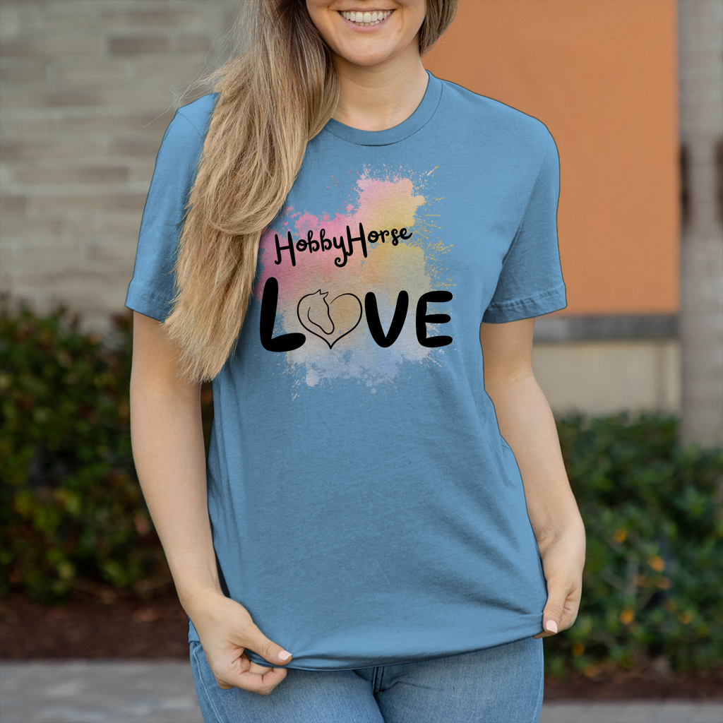 Damen T-Shirt Hobby Horse - LOVE