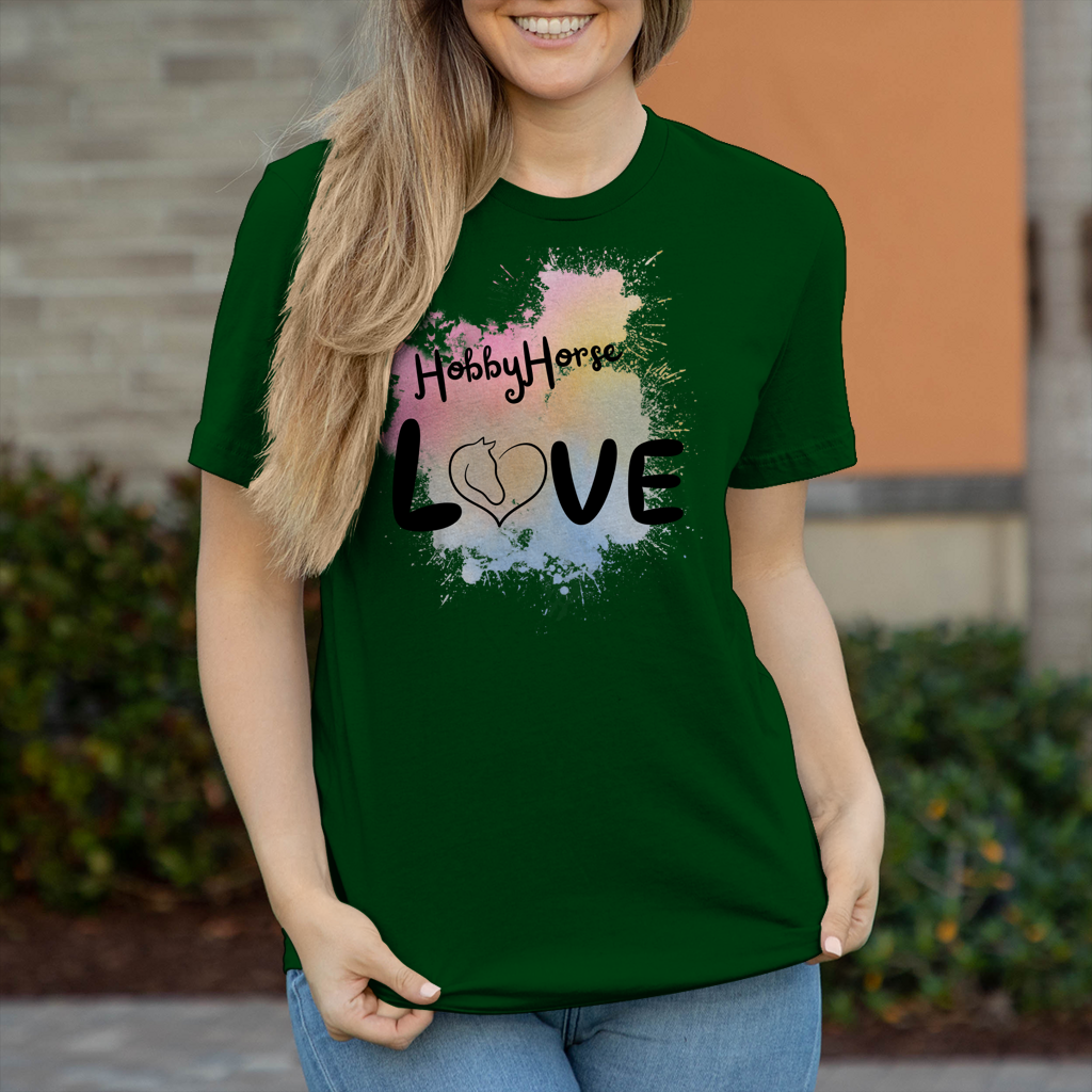 Damen T-Shirt Hobby Horse - LOVE