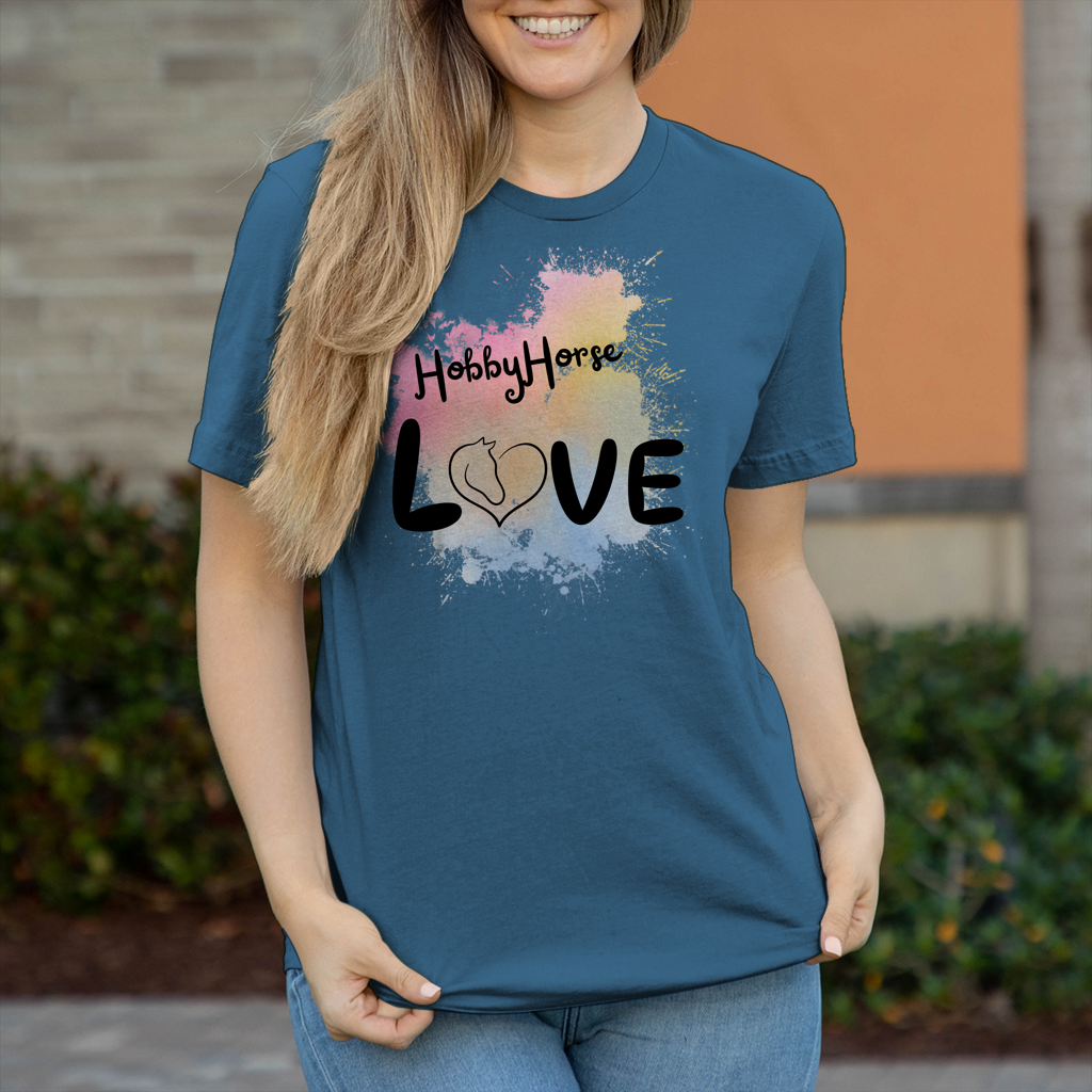Damen T-Shirt Hobby Horse - LOVE