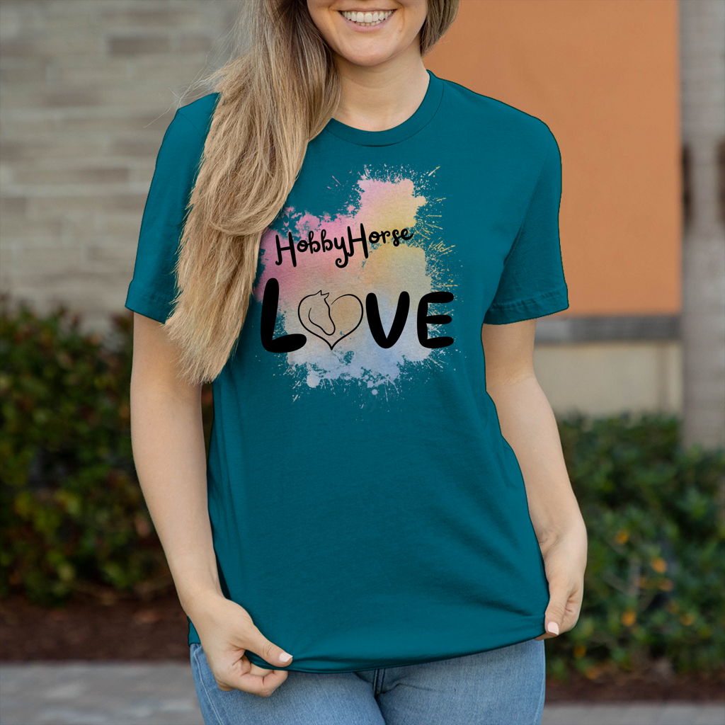 Damen T-Shirt Hobby Horse - LOVE