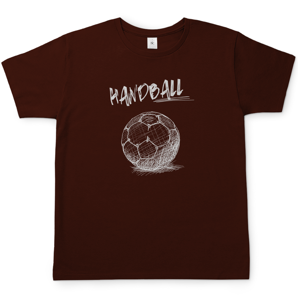 Herren/ Unisex T-Shirt Handball SKRIPT