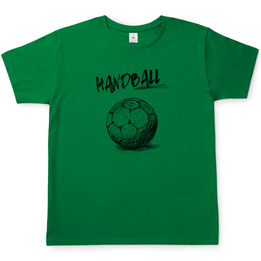Herren/ Unisex T-Shirt Handball SKRIPT