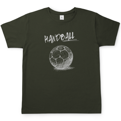 Herren/ Unisex T-Shirt Handball SKRIPT