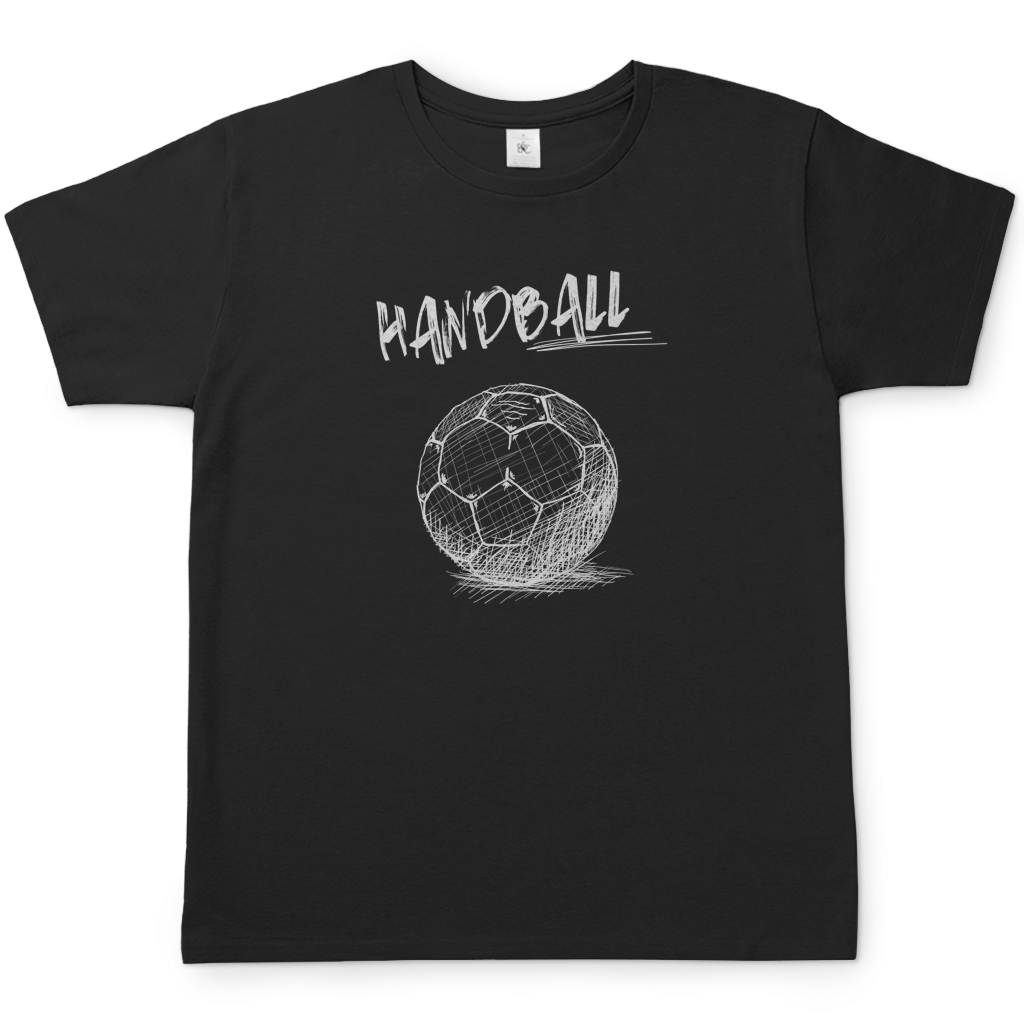 Herren/ Unisex T-Shirt Handball SKRIPT