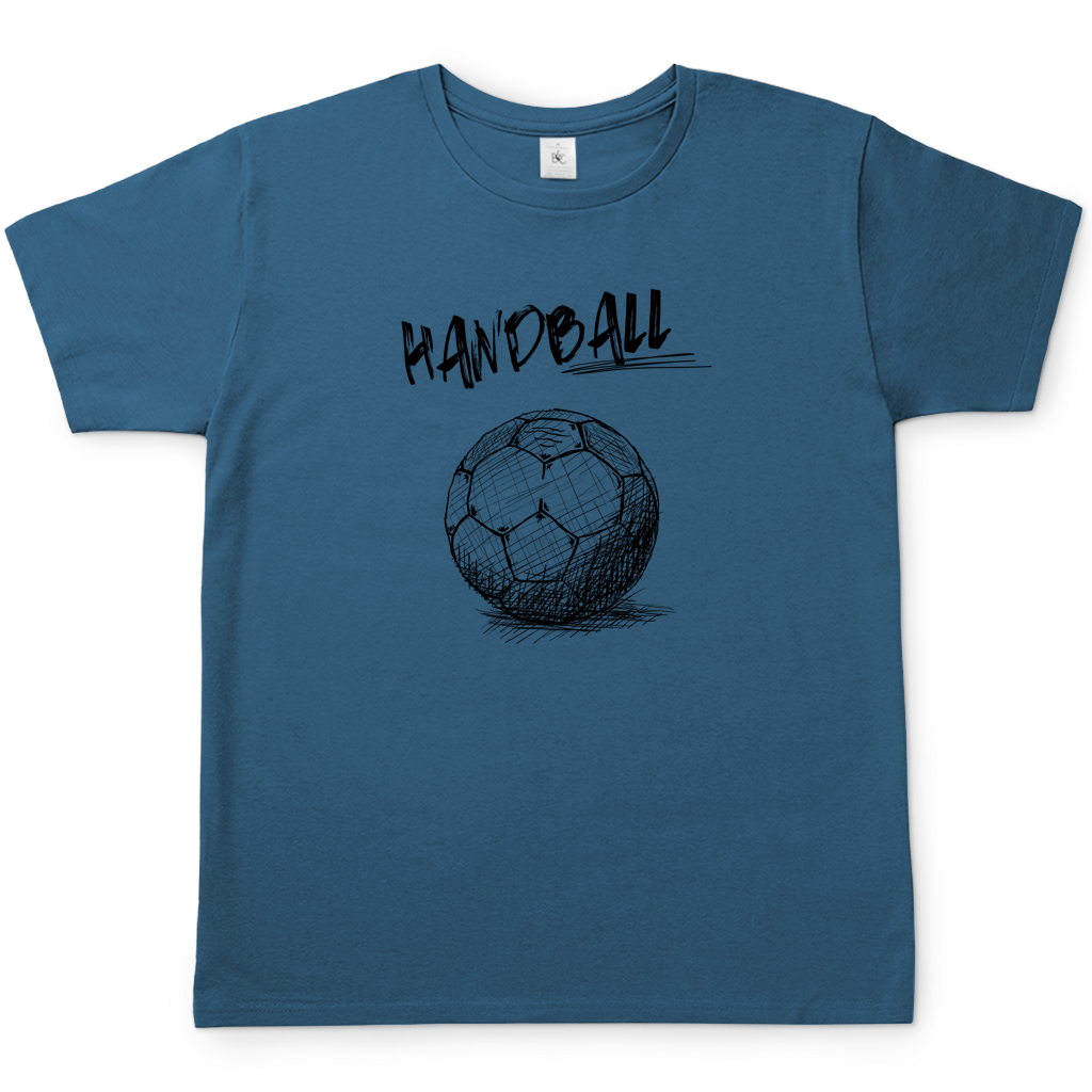 Herren/ Unisex T-Shirt Handball SKRIPT