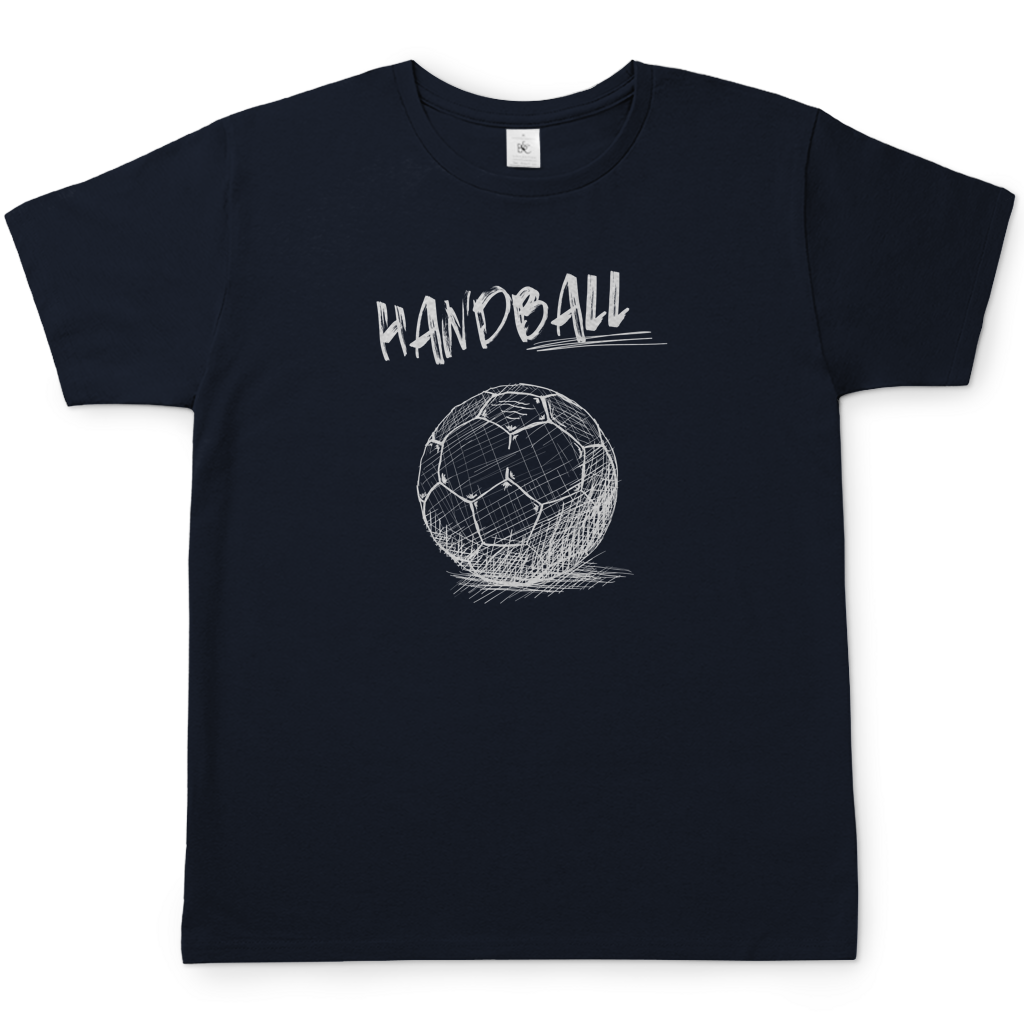 Herren/ Unisex T-Shirt Handball SKRIPT