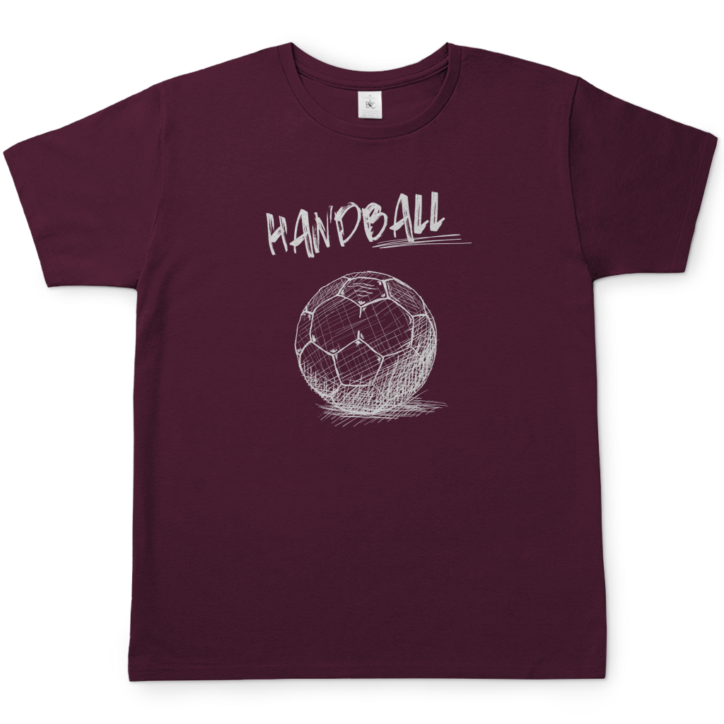 Herren/ Unisex T-Shirt Handball SKRIPT