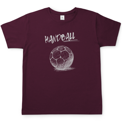 Herren/ Unisex T-Shirt Handball SKRIPT