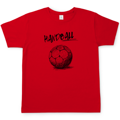 Herren/ Unisex T-Shirt Handball SKRIPT