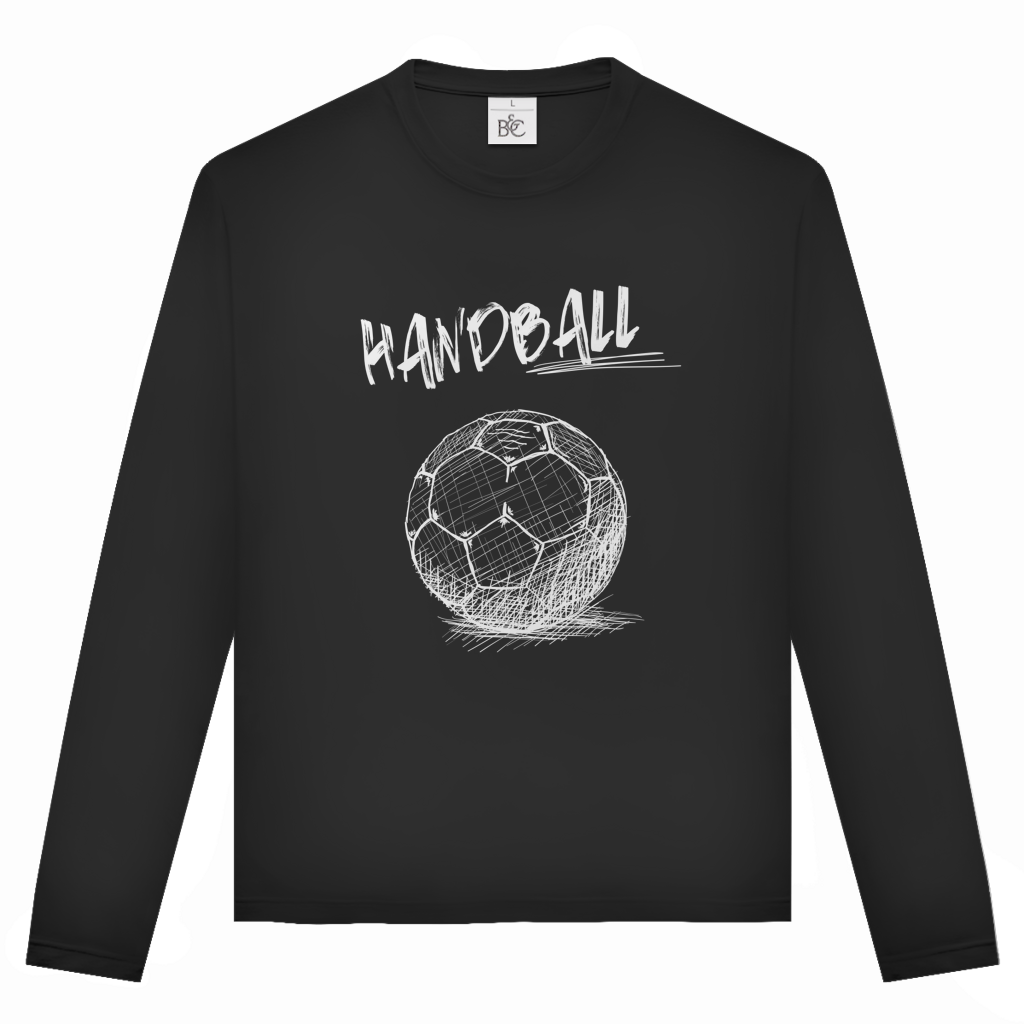 Unisex Langarmshirt Handball SKRIPT