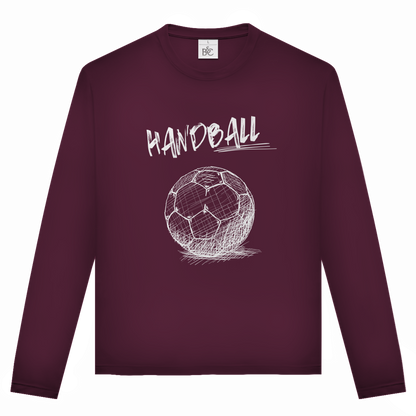 Unisex Langarmshirt Handball SKRIPT