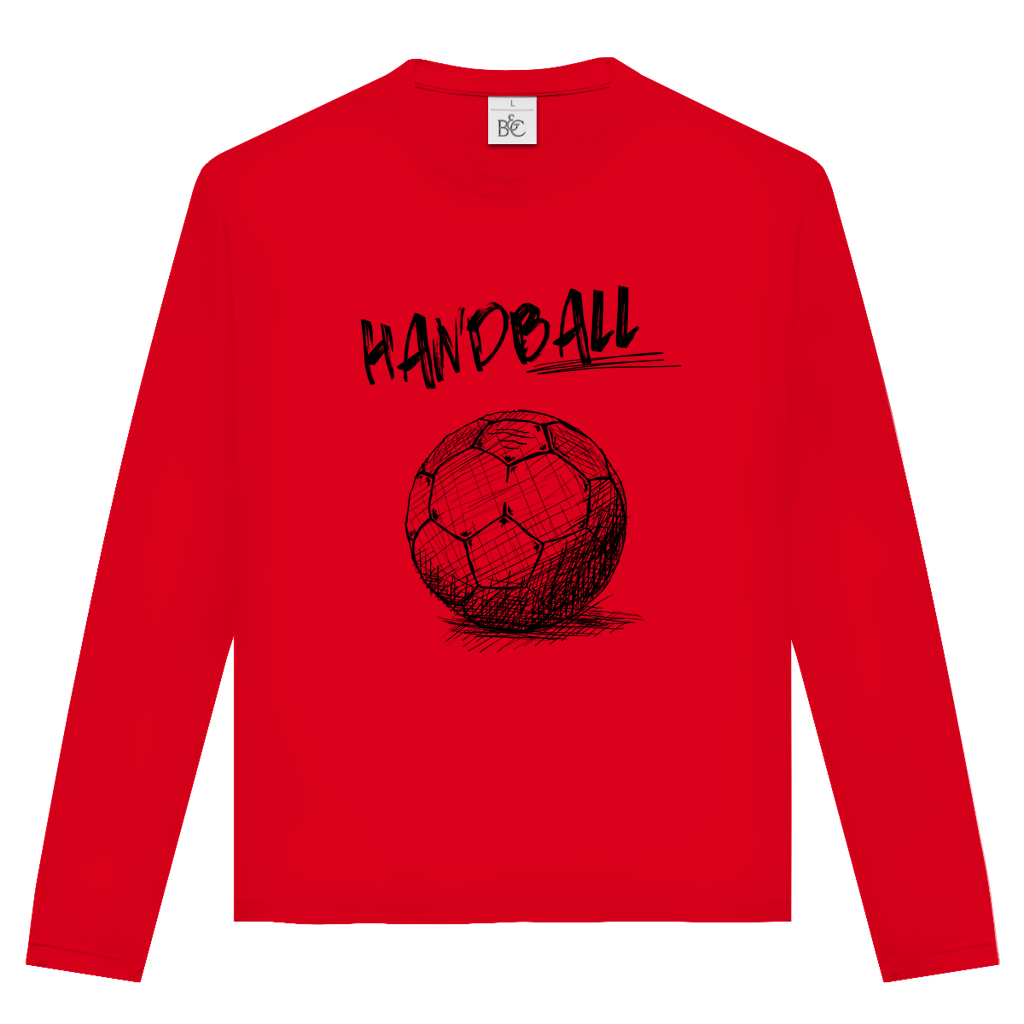 Unisex Langarmshirt Handball SKRIPT