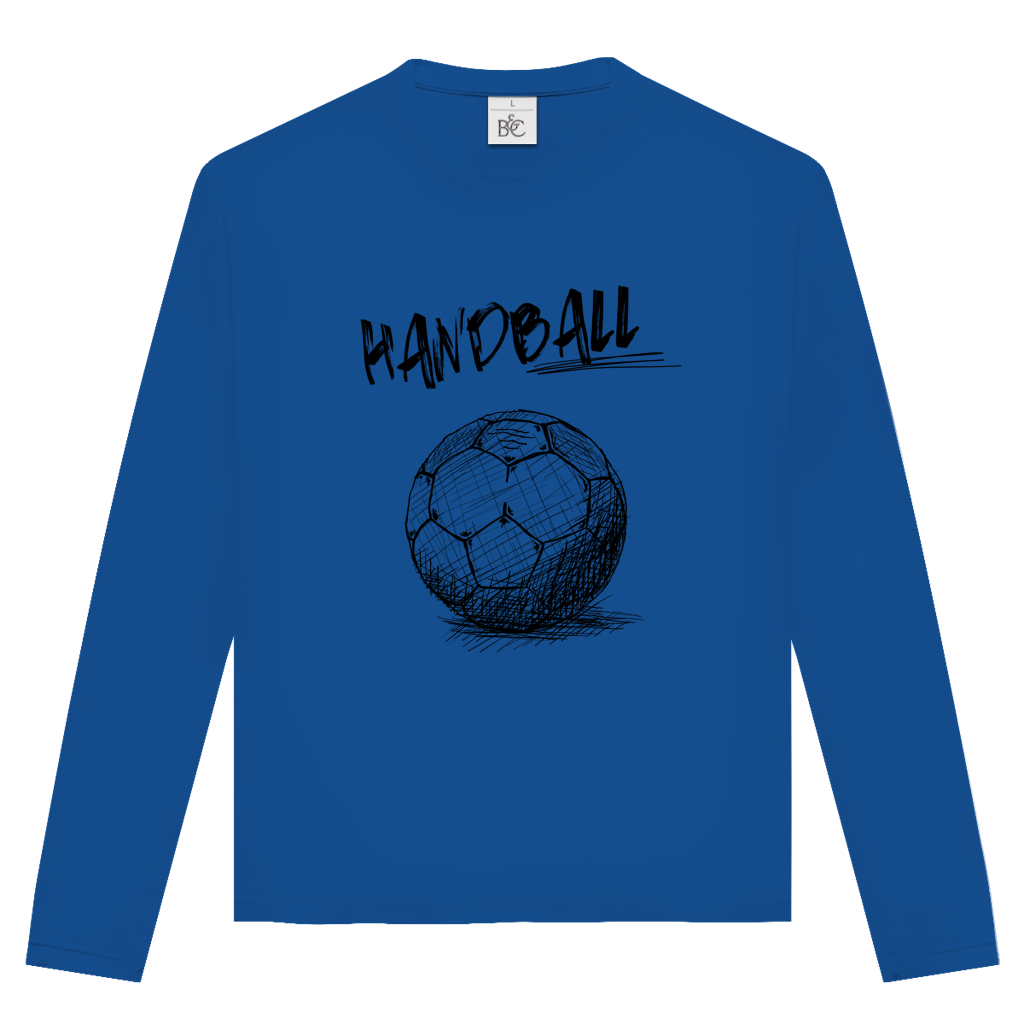 Unisex Langarmshirt Handball SKRIPT