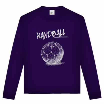 Unisex Langarmshirt Handball SKRIPT