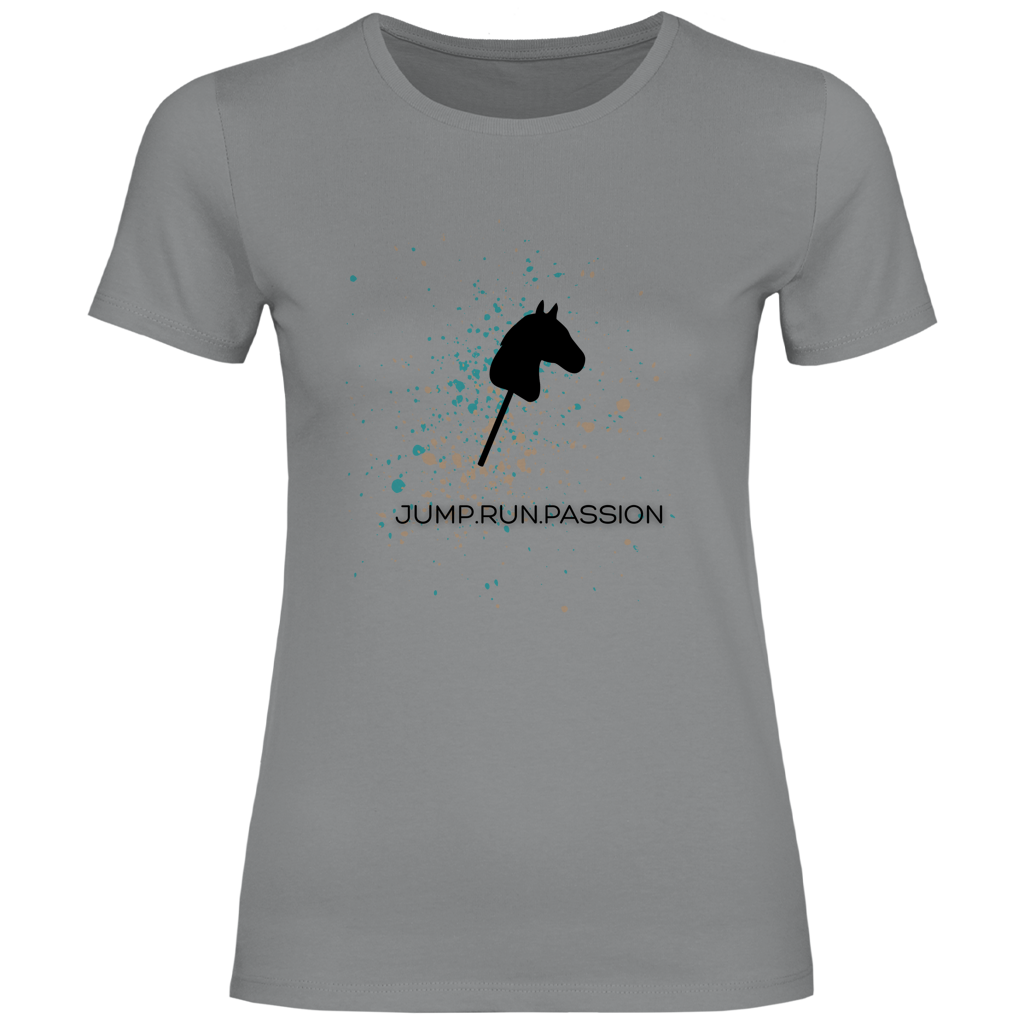 Junge Damen T-Shirt Hobby Horse JUMP