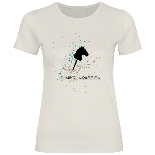 Junge Damen T-Shirt Hobby Horse JUMP