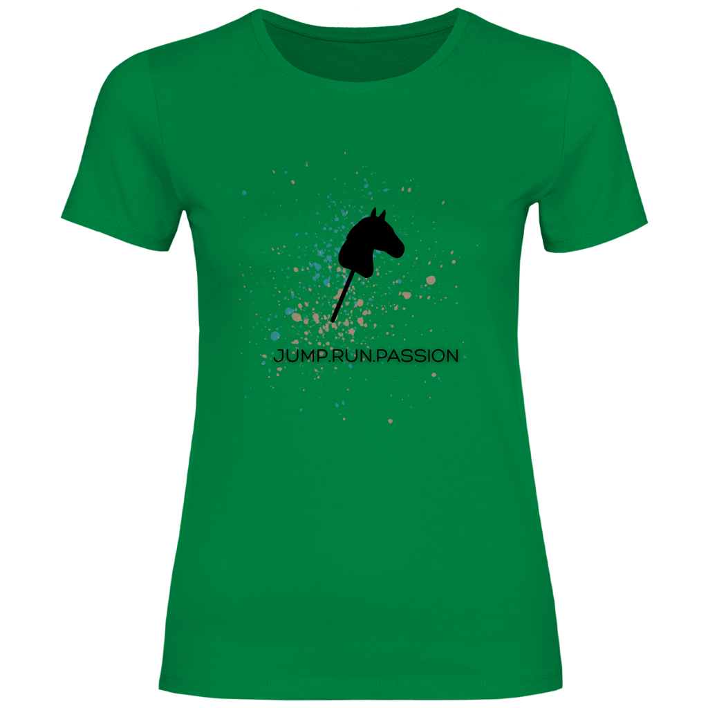 Junge Damen T-Shirt Hobby Horse JUMP