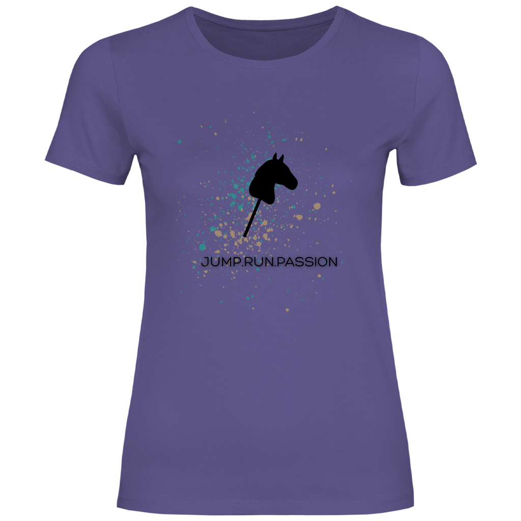 Junge Damen T-Shirt Hobby Horse JUMP