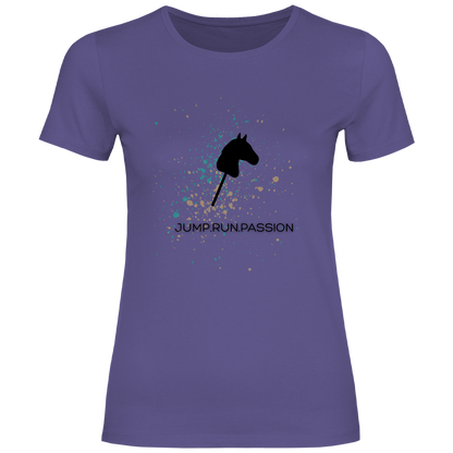 Junge Damen T-Shirt Hobby Horse JUMP