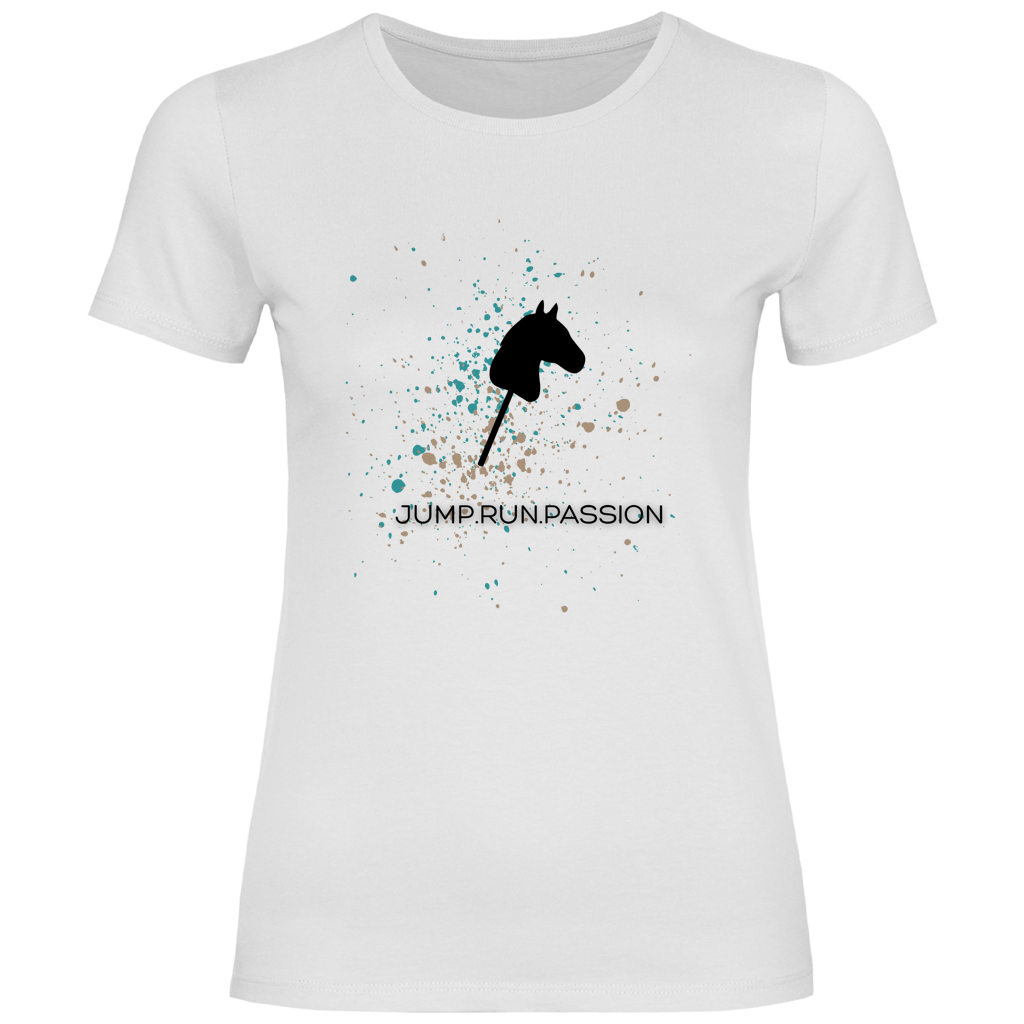Junge Damen T-Shirt Hobby Horse JUMP