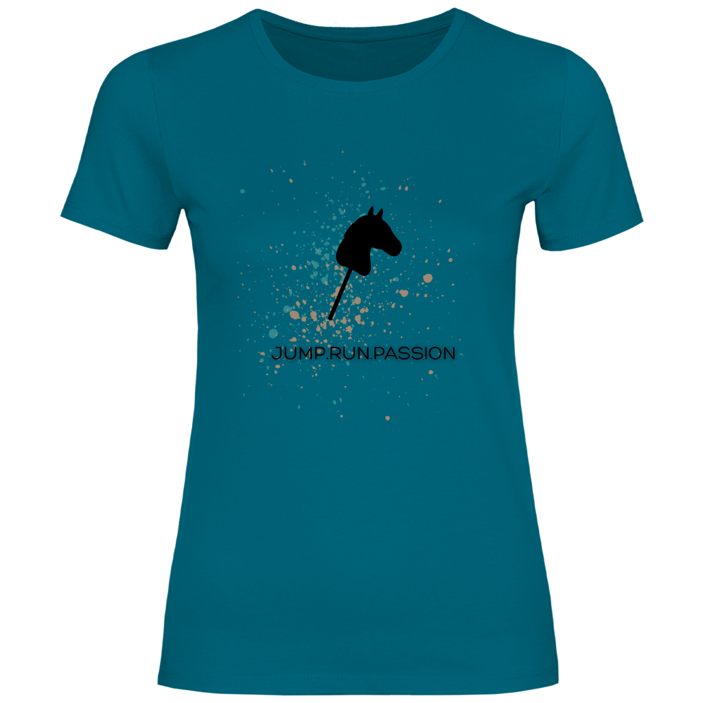 Junge Damen T-Shirt Hobby Horse JUMP