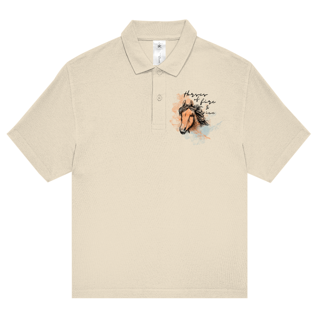 Unisex Poloshirt Isi FIRE & ICE