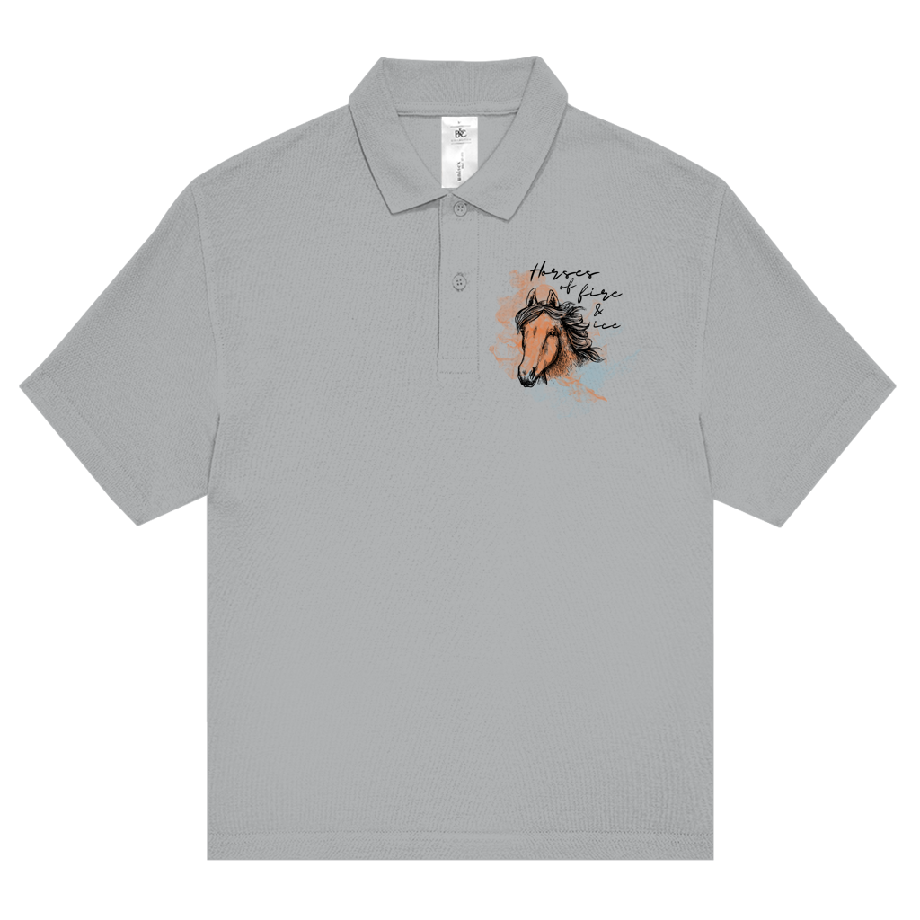 Unisex Poloshirt Isi FIRE & ICE