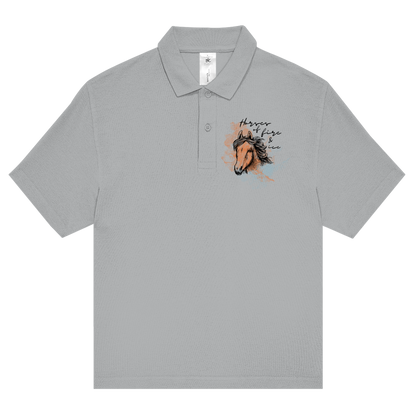 Unisex Poloshirt Isi FIRE & ICE