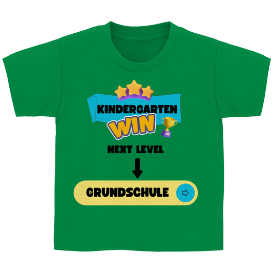 Kinder T-Shirt zur Einschulung NEXT LEVEL