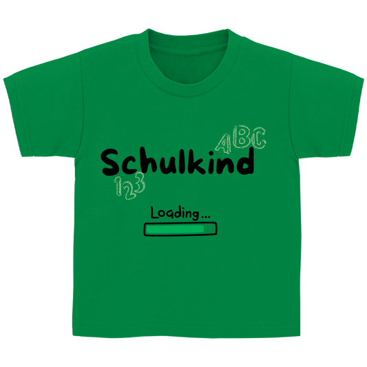 Kinder T-Shirt zur Einschulung - SCHULKIND LOADING