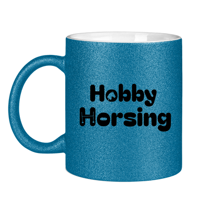 Glitzertasse Hobby Horse CUTOUT