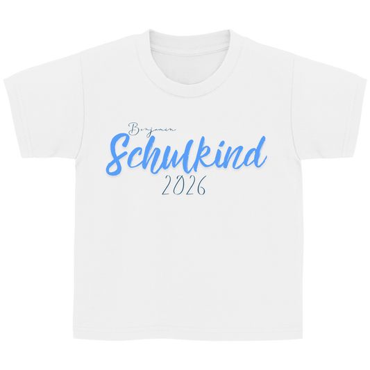 Schulkind T-Shirt zur Einschulung 2026 - Schulkind PINSEL