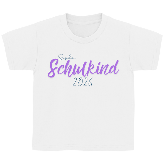 Schulkind T-Shirt zur Einschulung 2026 - Schulkind PINSEL