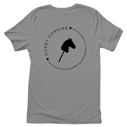 Junge Damen T-Shirt Hobby Horse CIRCLE - Personalisierbar