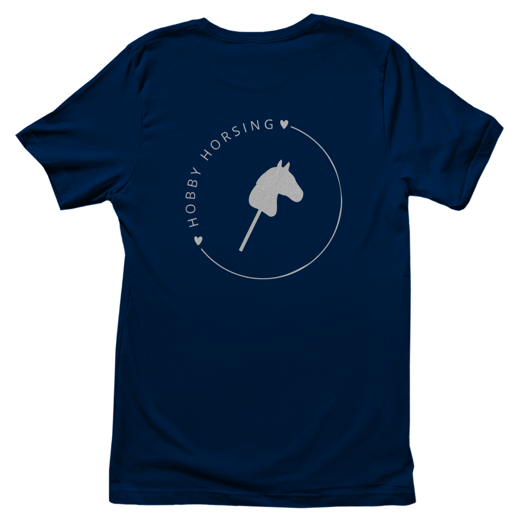 Junge Damen T-Shirt Hobby Horse CIRCLE - Personalisierbar