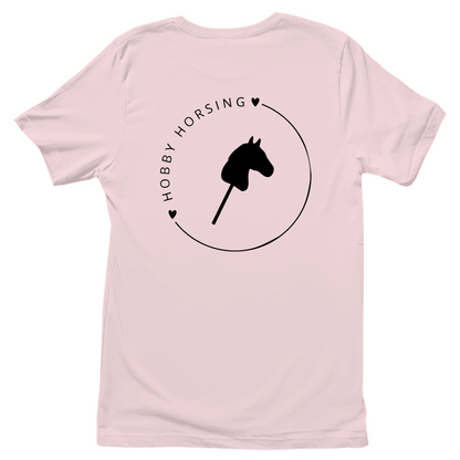Junge Damen T-Shirt Hobby Horse CIRCLE - Personalisierbar