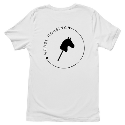 Junge Damen T-Shirt Hobby Horse CIRCLE - Personalisierbar