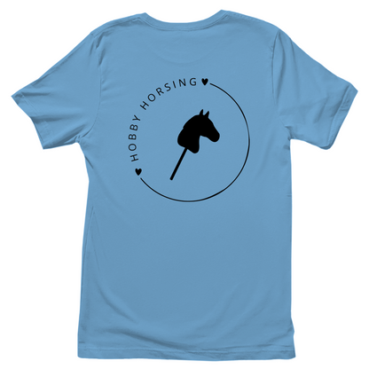Junge Damen T-Shirt Hobby Horse CIRCLE - Personalisierbar