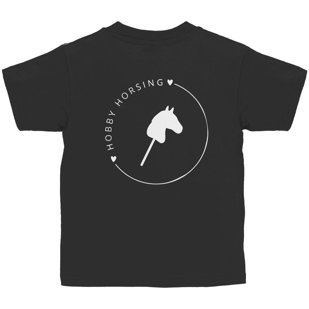 Kinder T-Shirt Hobby Horse CIRCLE - Rückendruck - Personalisierbar