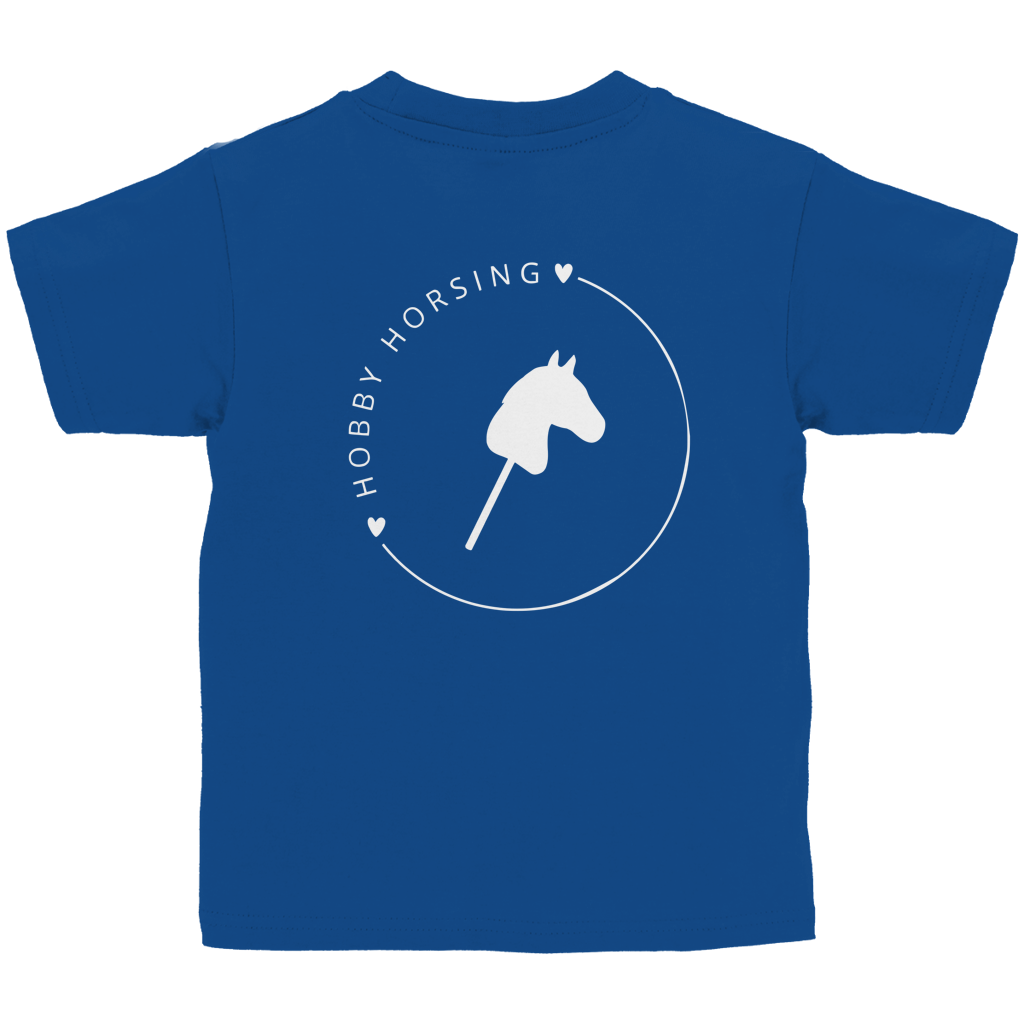 Kinder T-Shirt Hobby Horse CIRCLE - Rückendruck - Personalisierbar
