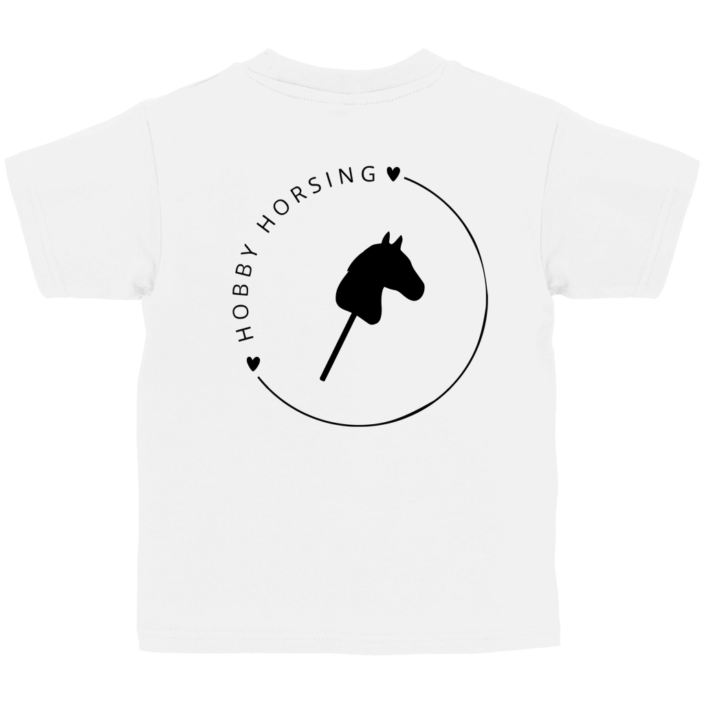 Kinder T-Shirt Hobby Horse CIRCLE - Rückendruck - Personalisierbar