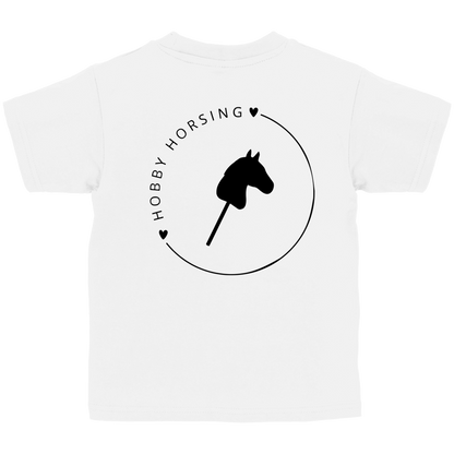 Kinder T-Shirt Hobby Horse CIRCLE - Rückendruck - Personalisierbar