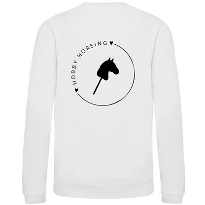 Kinder Sweatshirt Hobby Horse CIRCLE - Rückendruck - Personalisierbar