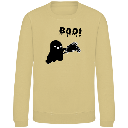 Halloween Hobby Horsing Kinder Sweatshirt BOO