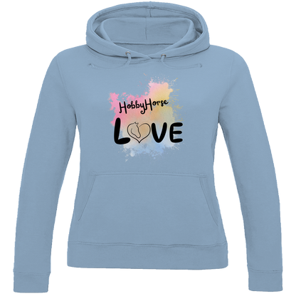 Damen Hoodie Hobby Horse LOVE