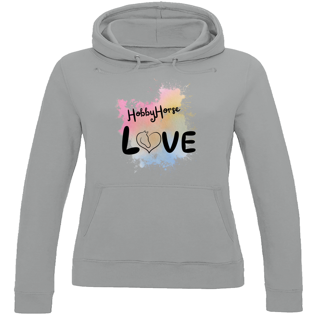Damen Hoodie Hobby Horse LOVE