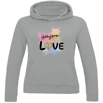Damen Hoodie Hobby Horse LOVE