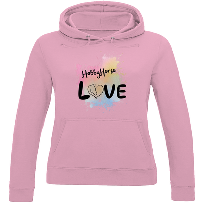 Damen Hoodie Hobby Horse LOVE