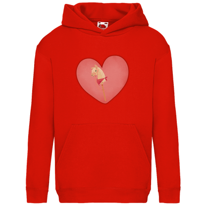 Kinder Hoodie Hobby Horse HERZ